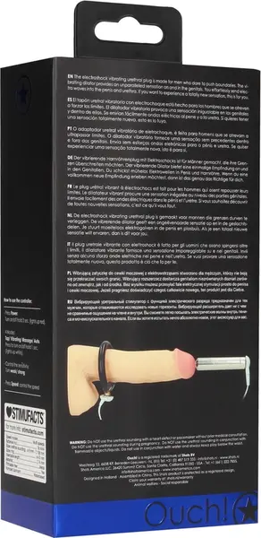 E-Stim Electro Urethral Sounding Set Small - Stainless Steel System