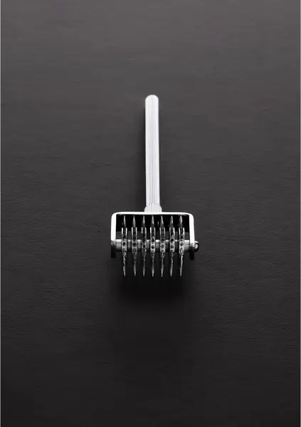 Shots 7-Headed Stainless Steel Sensory Pinwheel Wide Coverage