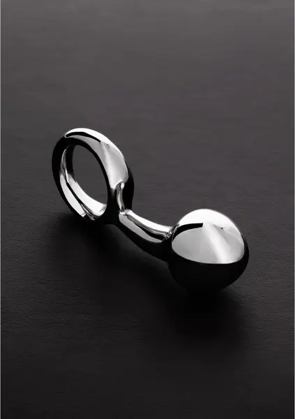Shots Steel Prostate Plug 39mm - Ergonomic Stainless Steel Intimate Device