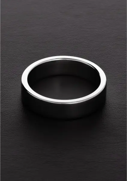 Sinner Gear Flat Stainless Steel Ring 12x57.5mm - High Polish Finish