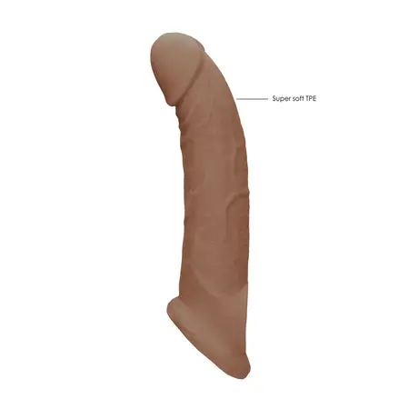 Toyfa A-Toys Intimate Extension Sleeve 23 cm Skin-Toned TPE