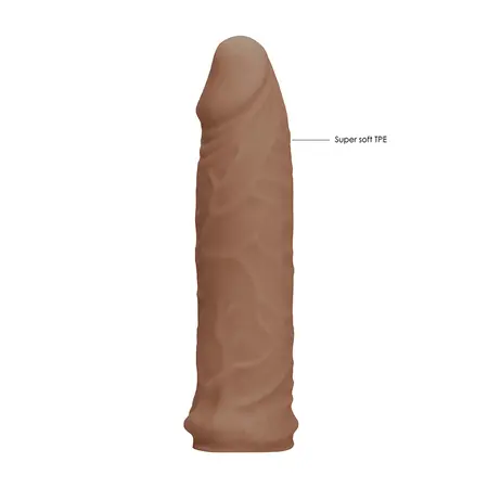 Toyfa Penis Sheath Model 6 - 16 cm Anatomical TPE Extension Sleeve