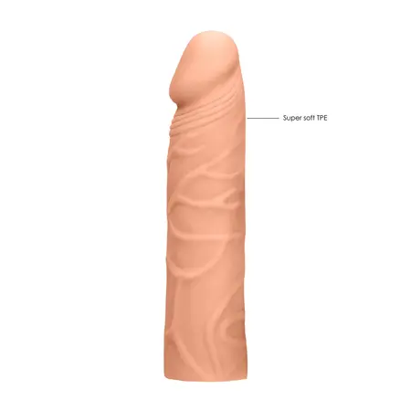 Lovetoy SoftTouch Intimate Extension 17 cm - Flexible TPE, Skin Tone