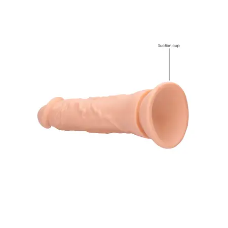Анатомично дилдо с вендуза, TPE, телесно, 23 см