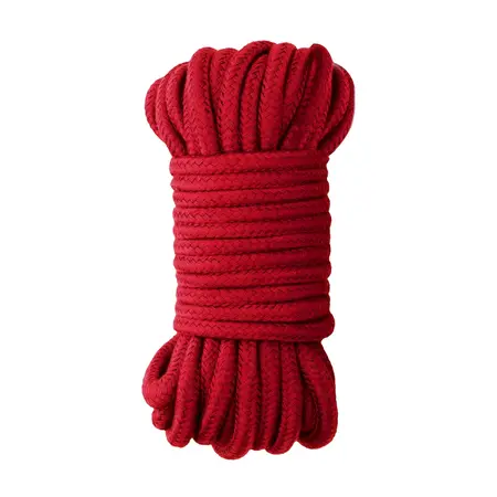 OUCH! Japanese Style Rope 10m - Soft Silky Bondage Cord Black