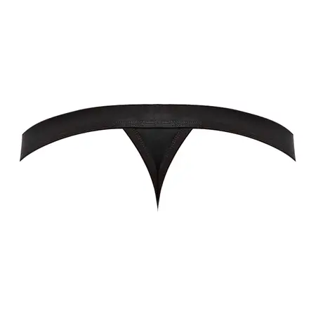 Male Power Pure Comfort Modal Bong Thong L/XL Black Comfort Fit