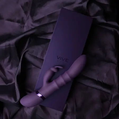VIVE Sora VIVE054 Up-Down Motion Rings Intimate Machine, Purple