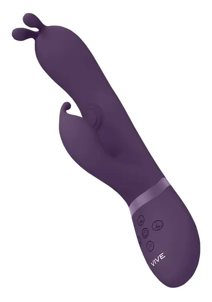 Gada PulseWave Bunny Ear Intimate Massager with Triple Independent Motors
