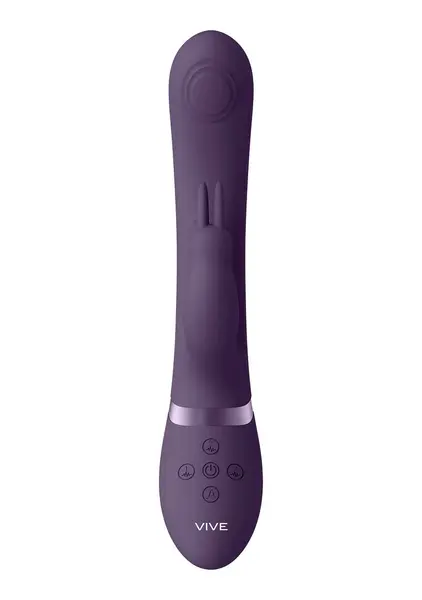 VIVE045 Dual Pulse-Wave System Rabbit Intimate Device Purple