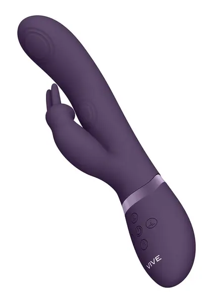 VIVE045 Dual Pulse-Wave System Rabbit Intimate Device Purple