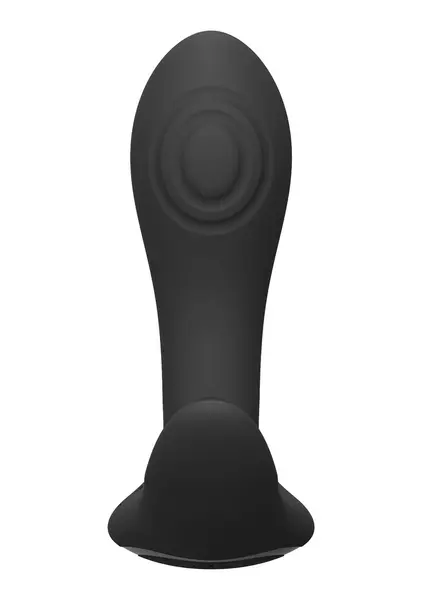 Kata Pulse Wave Dual Motor Vibrator with Remote Control, Black