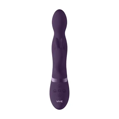 Niva Rotating Multi-Motor Intimate System Purple Silicone USB IPX7