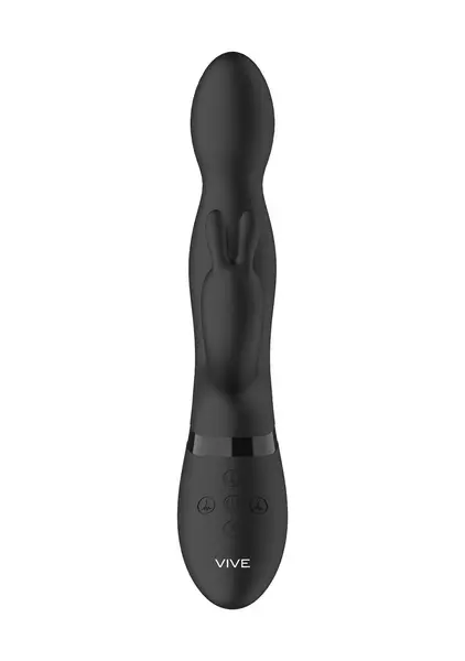 Niva Rotating Intimate Machine Black - 360° Multi-Motor Silicone Device