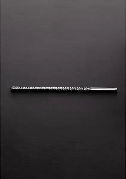 DIPSTICK Ribbed Stainless Steel Intimate Sound 0.3/0.8 cm