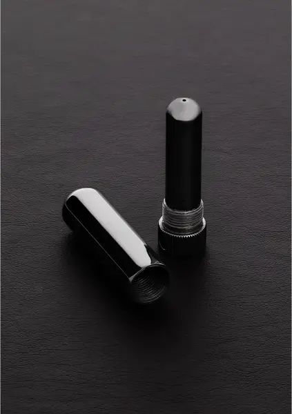 Shots Inhaler Stainless Steel with Leather Cord - Compact Accessory