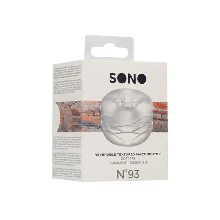 Simplicity No.93 Dual-Use Flexible Intimate System, Reversible TPE, 4cm