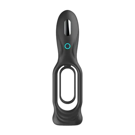 SONO No.88 Rechargeable Dual-Motor Intimate Ring Black 15.3cm