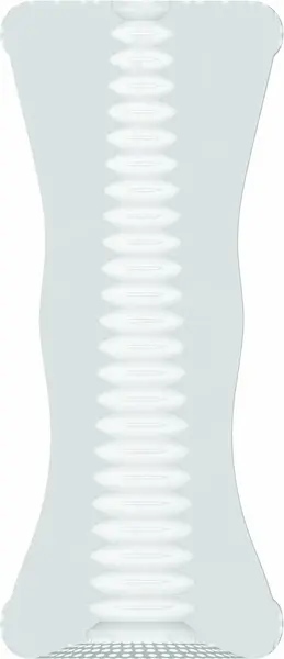 Shots No.23 Flexible Intimate Device TPE Ribbed Black