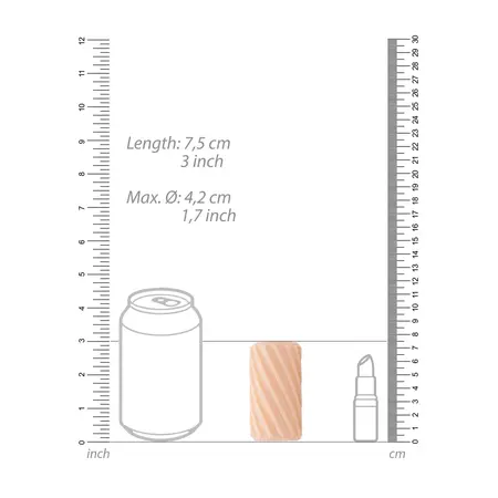 S.L.T. Onacup Self-Lubrication Pocket Device Transparent Compact