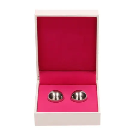 Shots Toys Geisha Ben Wa Balls - Weighted Kegel Exercise Set 28g Pink