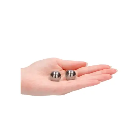 Shots Toys Geisha Ben Wa Balls - Weighted Kegel Exercise Set 28g Pink