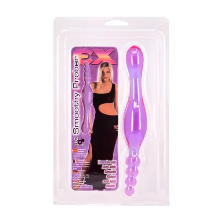 You2Toys Jelly Beads & Plug Dual-Sided Intimate Trainer Clear