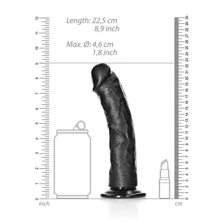 RealRock Curved Model with Suction Cup 20.5 cm - Natural Finish