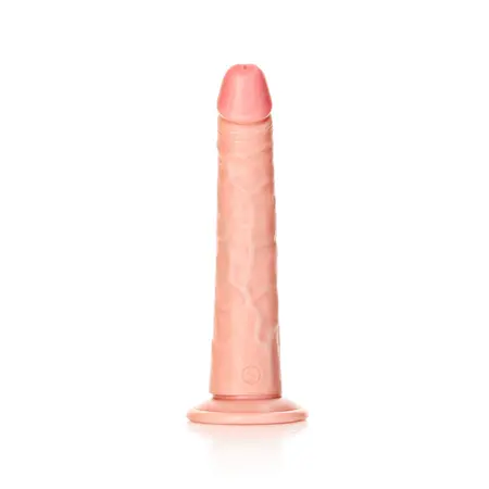 RealRock Slim Silicone Model with Suction Cup 20.5 cm Beige