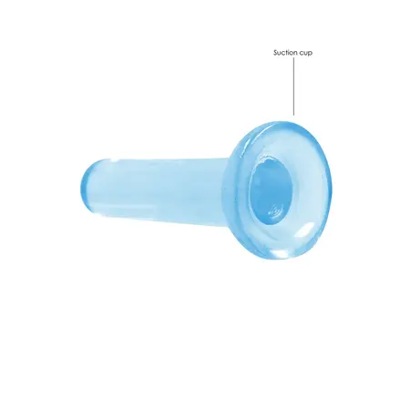 REALROCK Crystal Clear Intimate Machine 13.5 cm with Suction Base Transparent