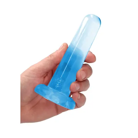 REALROCK Crystal Clear Intimate Machine 13.5 cm with Suction Base Transparent