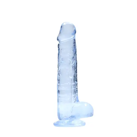 REALROCK Crystal Clear Intimate System with Suction Cup 21 cm Transparent