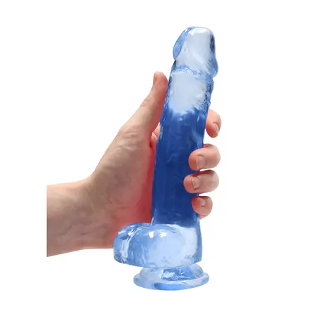 REALROCK Crystal Clear Intimate System with Suction Cup 21 cm Transparent