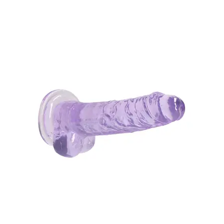 REALROCK Crystal Clear 7in Anatomical Model with Suction Cup Transparent