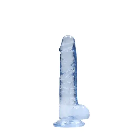 REALROCK Crystal Clear Model 7 Suction Cup Intimate Machine 19cm
