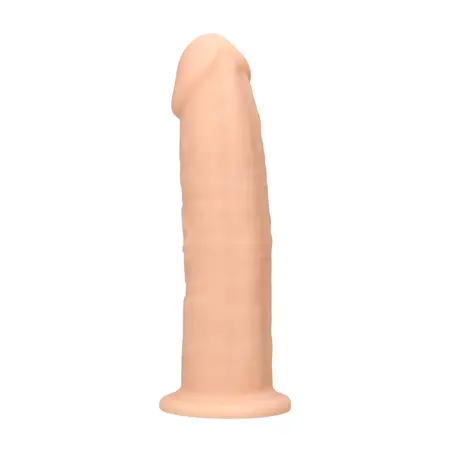 REALROCK Ultra Silicone Model 6 Thermo Reactive 15 cm - Suction Base, Brown