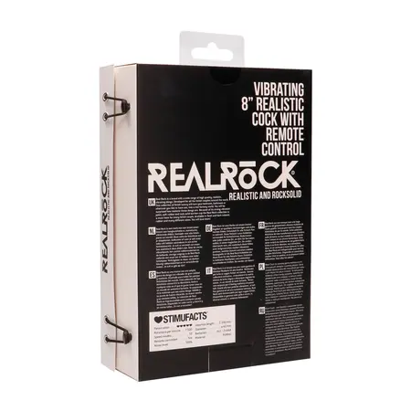 RealRock Model 10 Premium Intimate Machine with Scrotum 25cm Beige