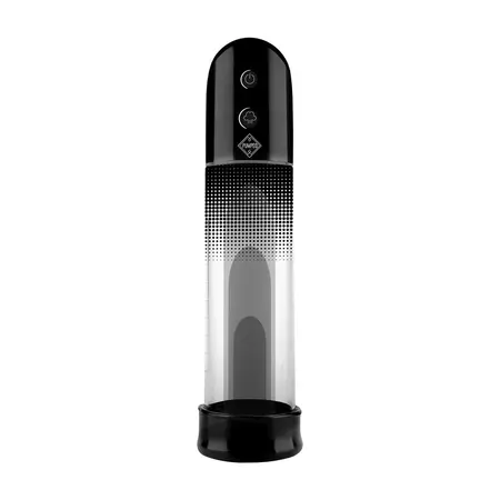 LuvPump Automatic USB Intimate Vacuum System 20cm Silicone Black