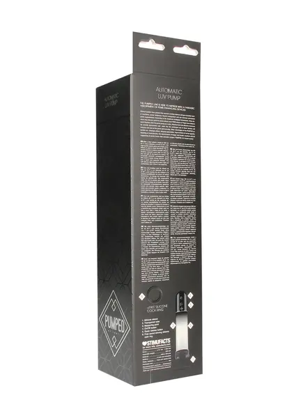 LuvPump Automatic USB Intimate Vacuum System 20cm Silicone Black