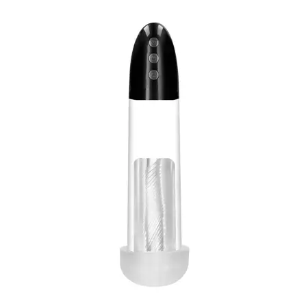 Shots Rechargeable Automatic Cyber Pump with Soft Sleeve, 31 cm