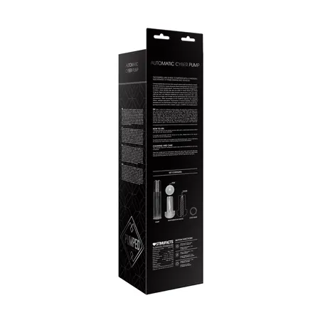 Cyber Pump автоматична вакуумна помпа, 3 скорости, черна, 29,5 см