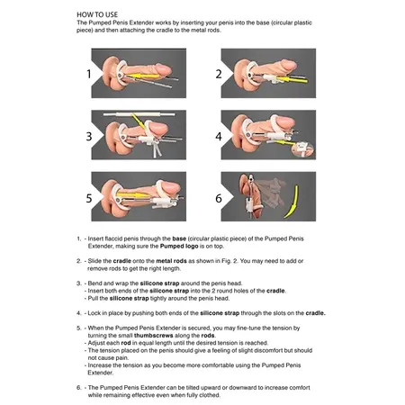 Pumped Extender Adjustable Anatomical System for Size Enhancement 8714273926005