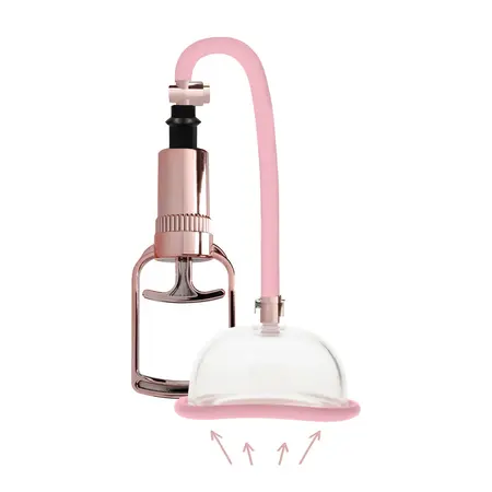 Shots Pumped Intimate Suction Device with Acrylic Cylinder Clear