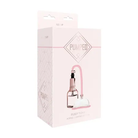 Shots Pumped Intimate Suction Device with Acrylic Cylinder Clear