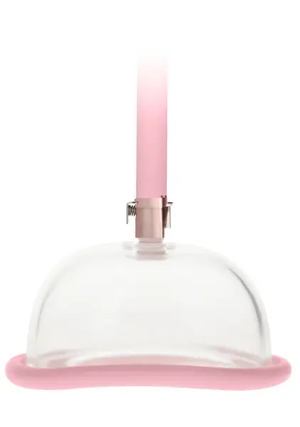 Shots Pumped Intimate Suction Device with Acrylic Cylinder Clear