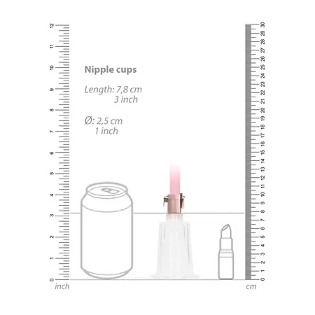 Shots Pumped Intimate Stimulation Pump Set Medium-Large, 3 Cups