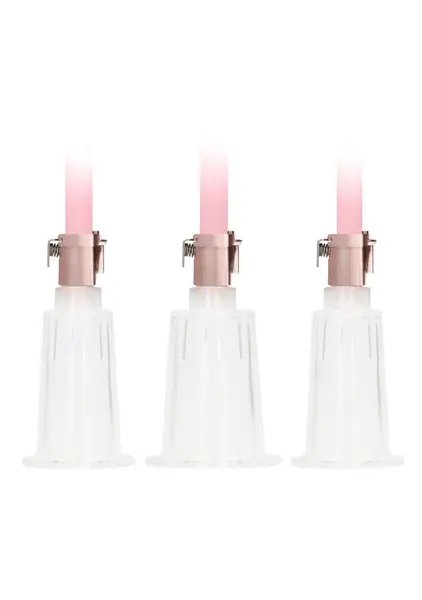 Shots Pumped Intimate Stimulation Pump Set Medium-Large, 3 Cups
