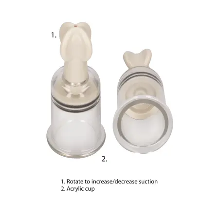 Shots Nipple Suction System Medium - Adjustable Vacuum Cups Set