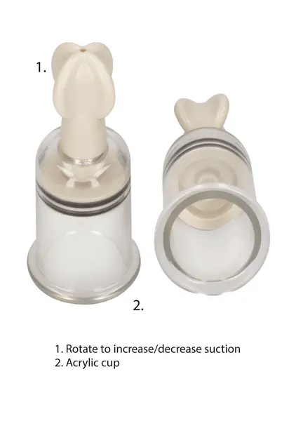 Shots Nipple Suction System Medium - Adjustable Vacuum Cups Set