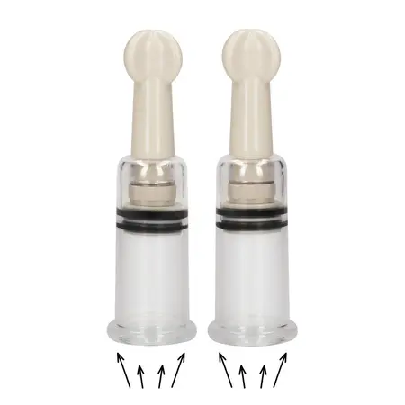 Shots Nipple Suction Set Small - Precision Adjustable Suction Cups