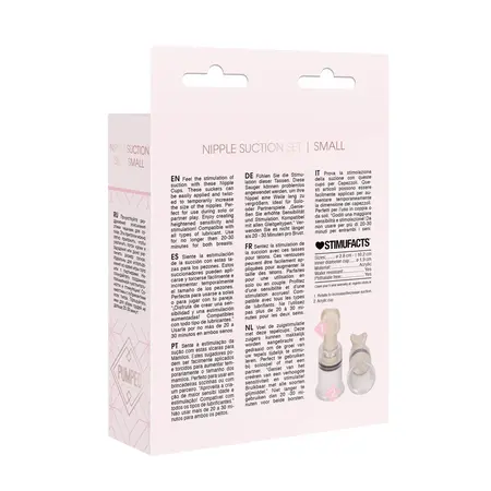 Shots Nipple Suction Set Small - Precision Adjustable Suction Cups